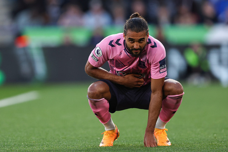 Calvert-Lewin ekki með Everton þegar örlög liðsins ráðast