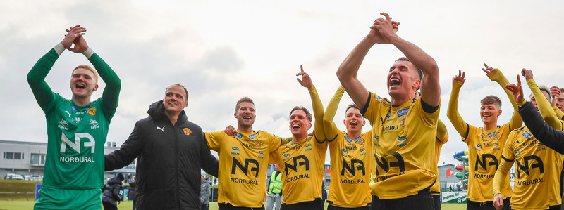 <b>Spá þjálfara og fyrirliða fyrir Lengjudeildina:</b> 1. sæti