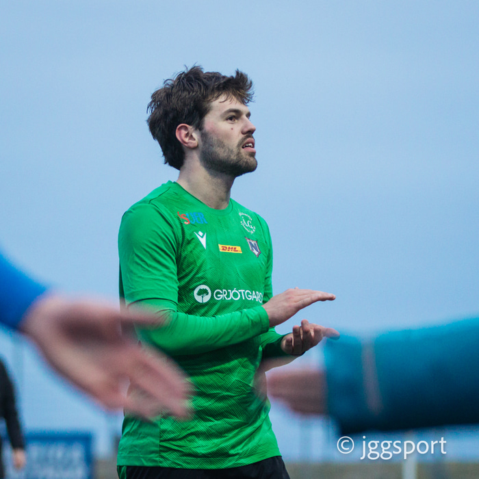 Í leik með Njarðvík í fyrra.