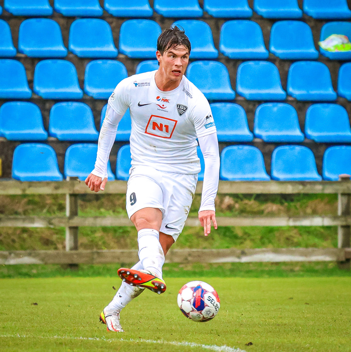 Sverrir Páll Hjaltested skoraði tvö.