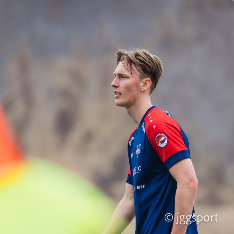 Kjeldsen kom til Vestra frá HB í Færeyjum fyrir síðasta tímabil. Hann skoraði tvö mörk þegar Vestri tryggði sér sæti í Bestu deildinni.