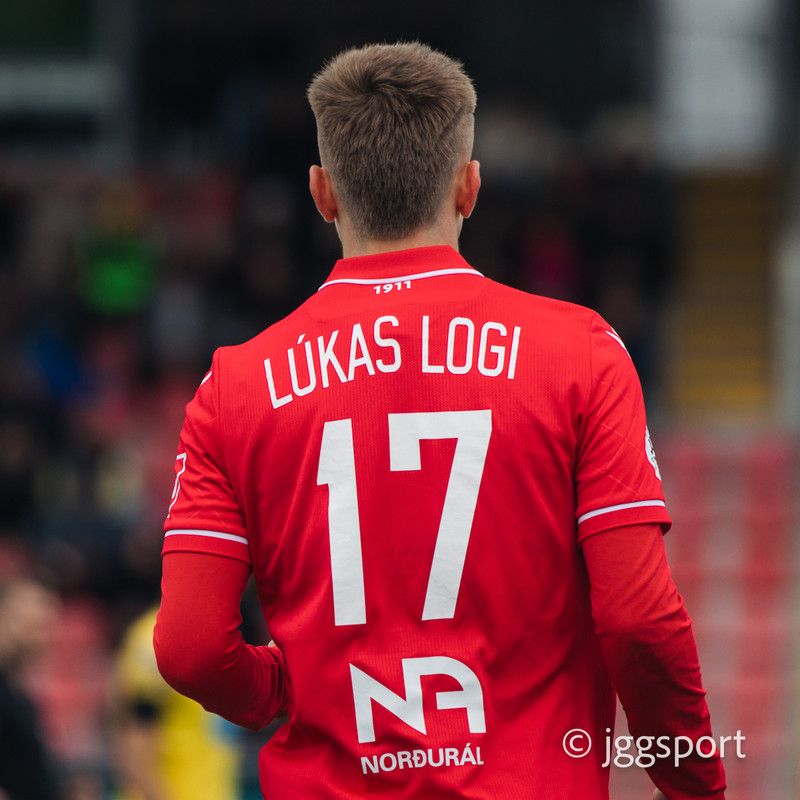 Arnar um Lúkas Loga: Framtíðin er hans