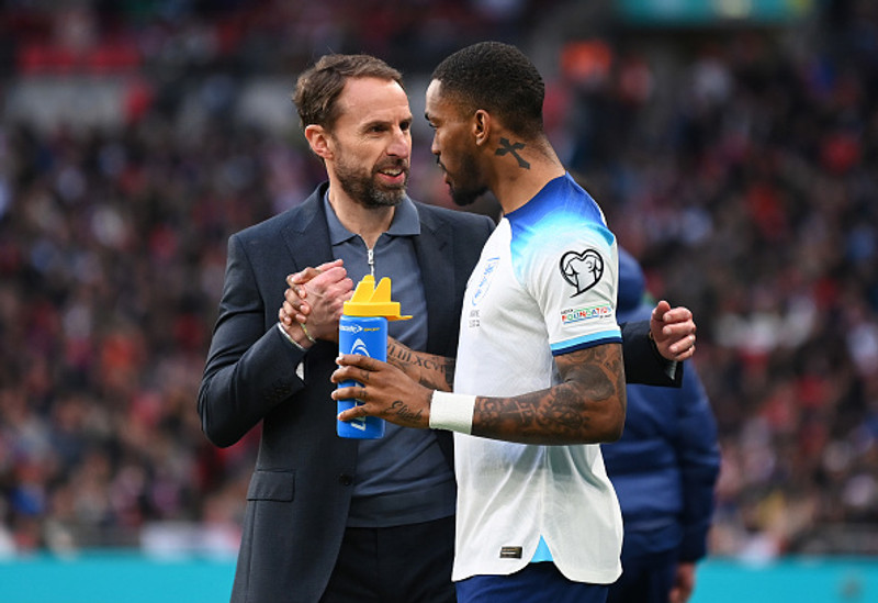 Gareth Southgate, landsliðsþjálfari Englands.