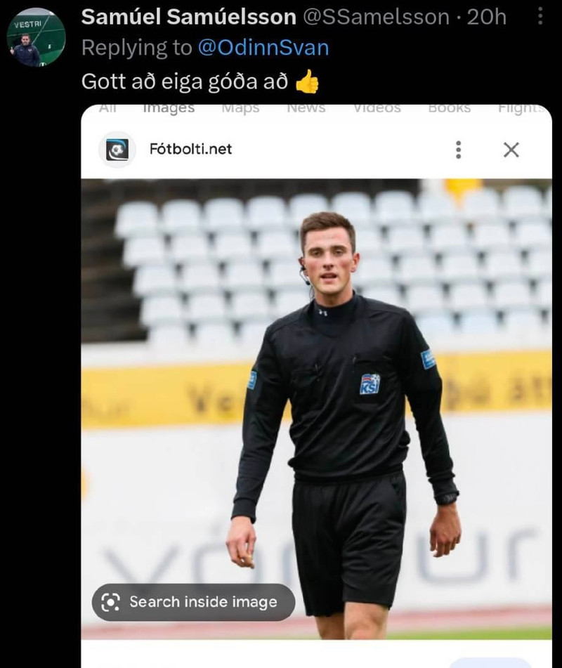 Færslan sem um ræðir.