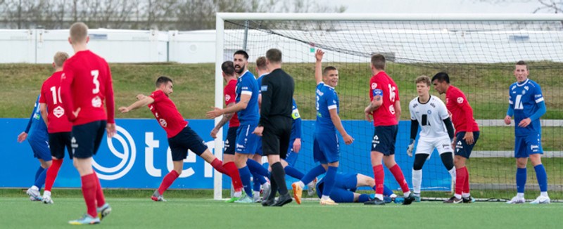 Myndaveisla: Dalvík/Reynir og KFA skildu jöfn