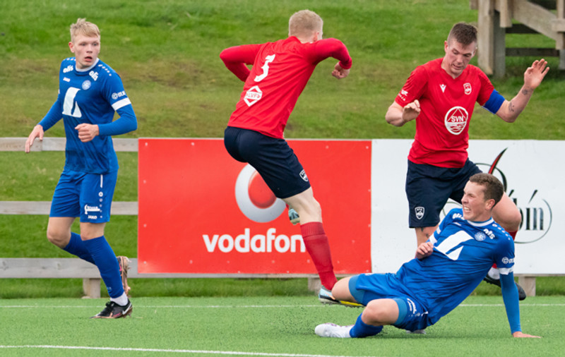 Myndaveisla: Dalvík/Reynir og KFA skildu jöfn