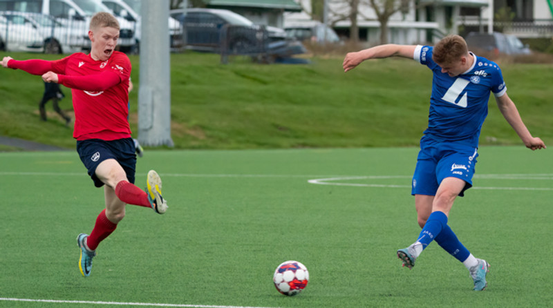 Myndaveisla: Dalvík/Reynir og KFA skildu jöfn