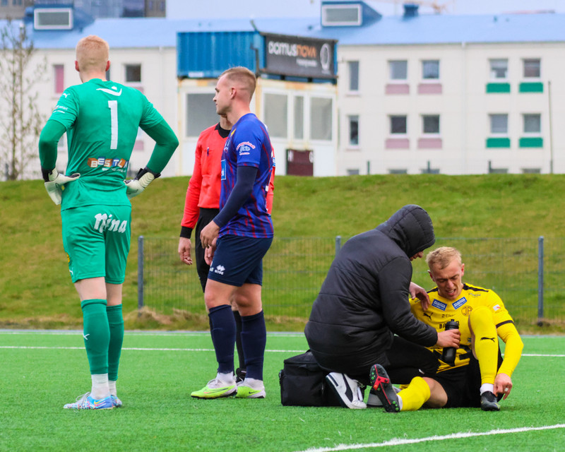 Myndaveisla: ÍA vann Leikni í Breiðholti