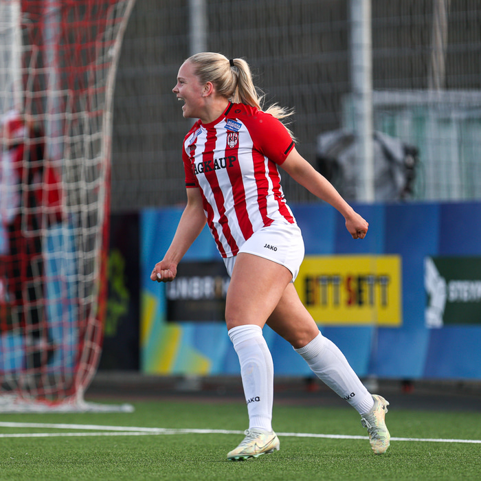 Freyja Karín Þorvarðardóttir, öflugur markaskorari.