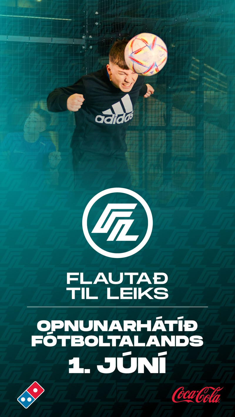 Fótboltaland opnar á morgun