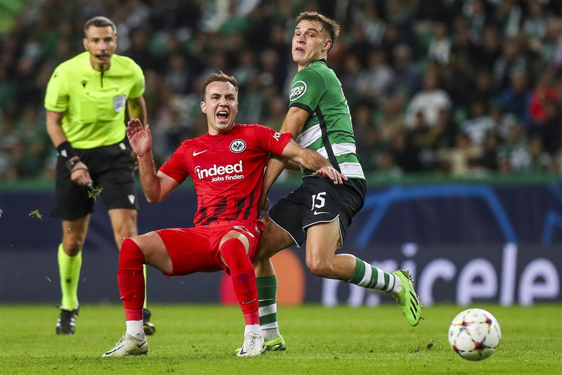 Mario Götze í leik með Frankfurt