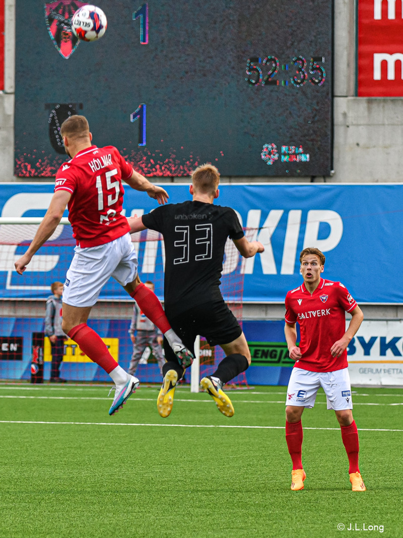 Myndaveisla: Valur og FH skildu jöfn í Bestu-deild karla