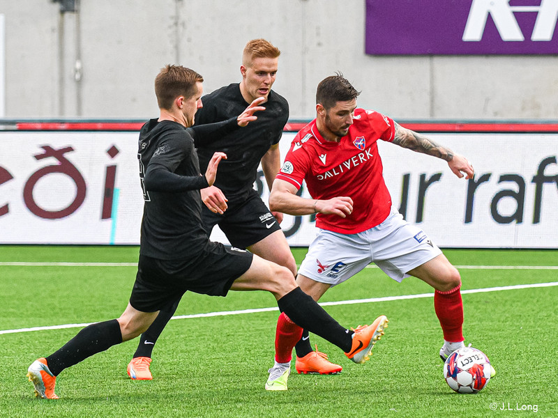 Myndaveisla: Valur og FH skildu jöfn í Bestu-deild karla