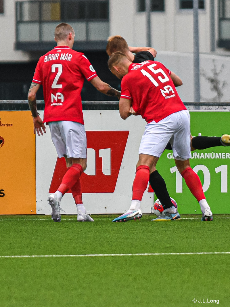 Myndaveisla: Valur og FH skildu jöfn í Bestu-deild karla