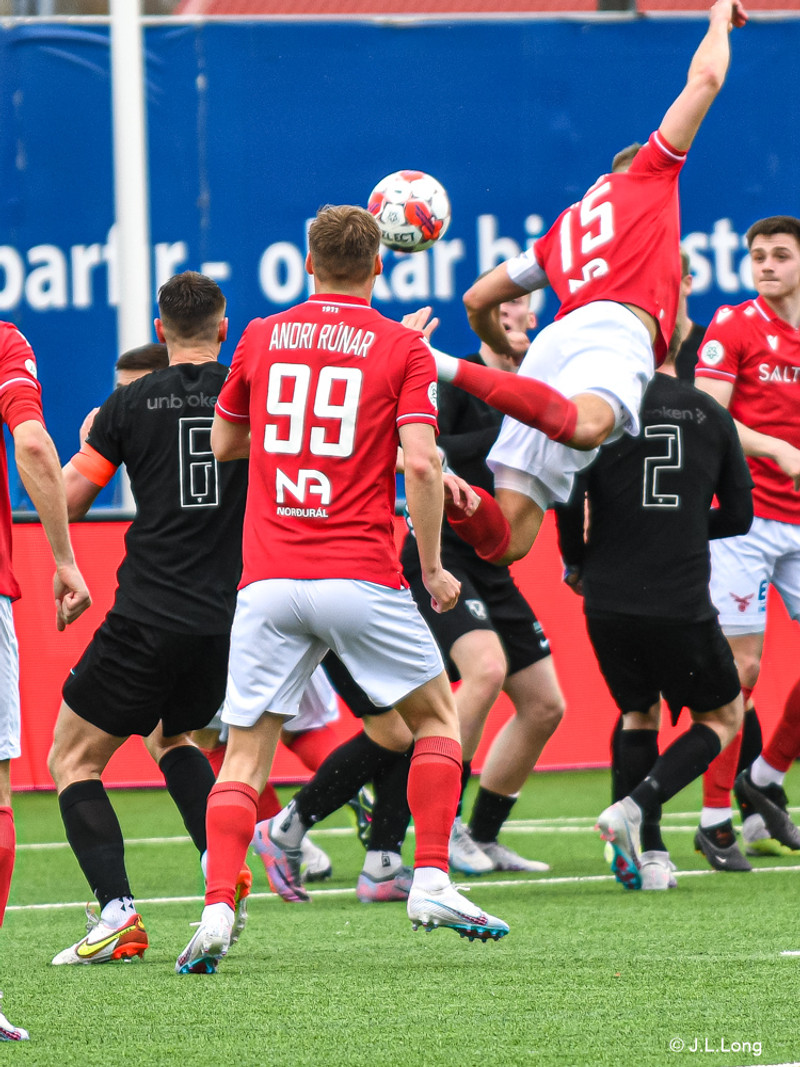 Myndaveisla: Valur og FH skildu jöfn í Bestu-deild karla