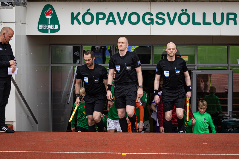 Myndaveisla frá dramatísku jafntefli Breiðbliks og Víkings