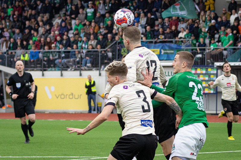 Myndaveisla frá dramatísku jafntefli Breiðbliks og Víkings