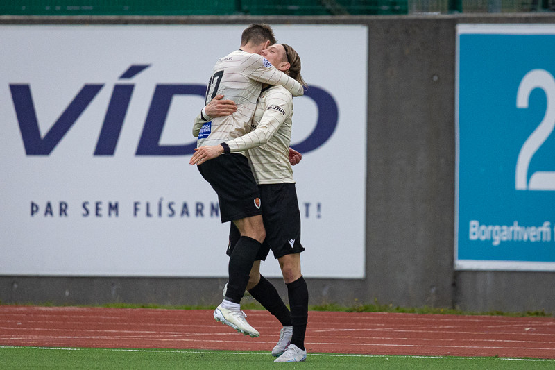 Myndaveisla frá dramatísku jafntefli Breiðbliks og Víkings