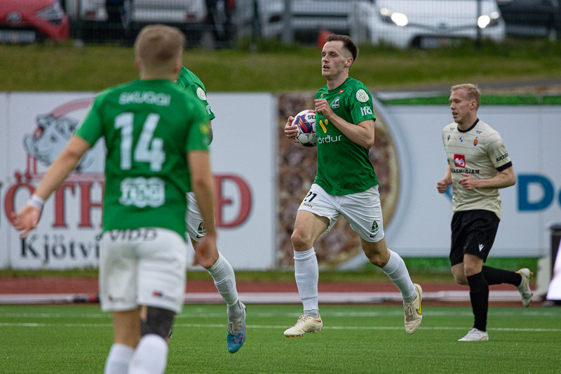 Myndaveisla frá dramatísku jafntefli Breiðbliks og Víkings