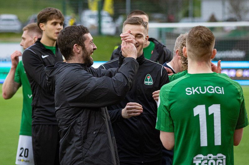 Myndaveisla frá dramatísku jafntefli Breiðbliks og Víkings