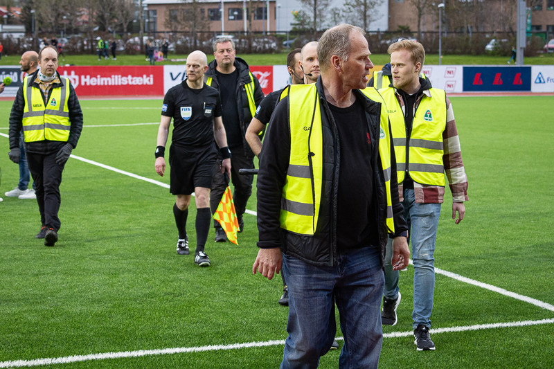 Myndaveisla frá dramatísku jafntefli Breiðbliks og Víkings