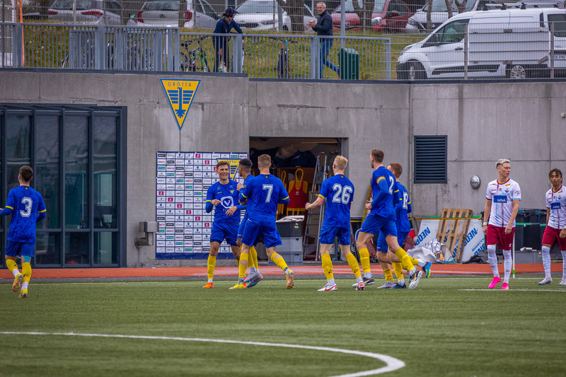 Myndaveisla: Grótta burstaði Leikni í fyrrakvöld