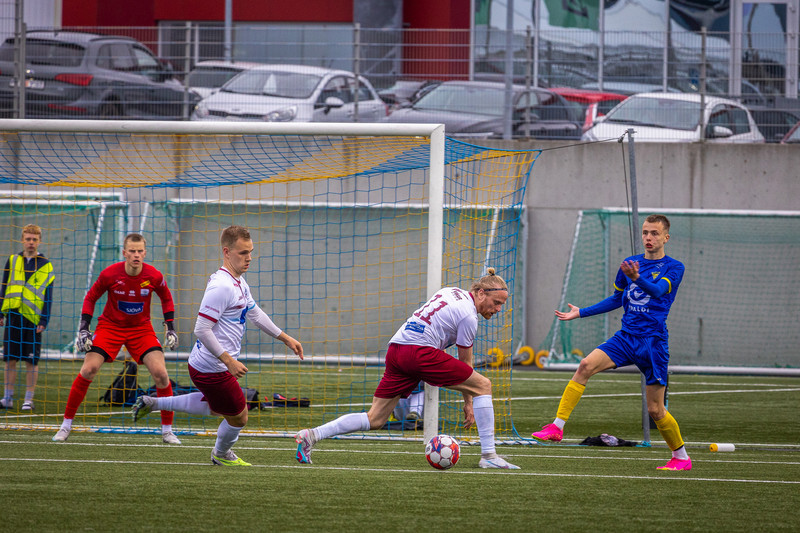 Myndaveisla: Grótta burstaði Leikni í fyrrakvöld