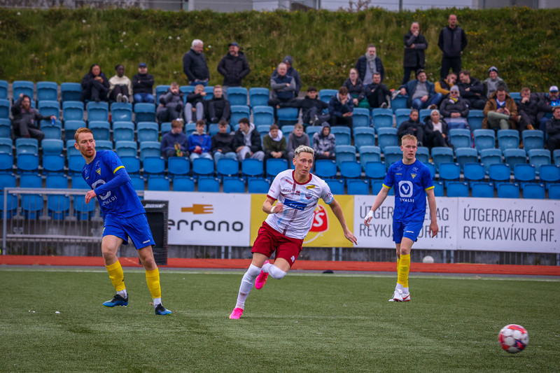 Myndaveisla: Grótta burstaði Leikni í fyrrakvöld