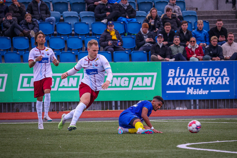 Myndaveisla: Grótta burstaði Leikni í fyrrakvöld