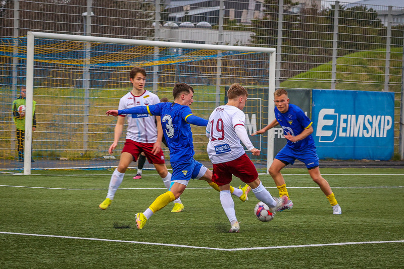 Myndaveisla: Grótta burstaði Leikni í fyrrakvöld