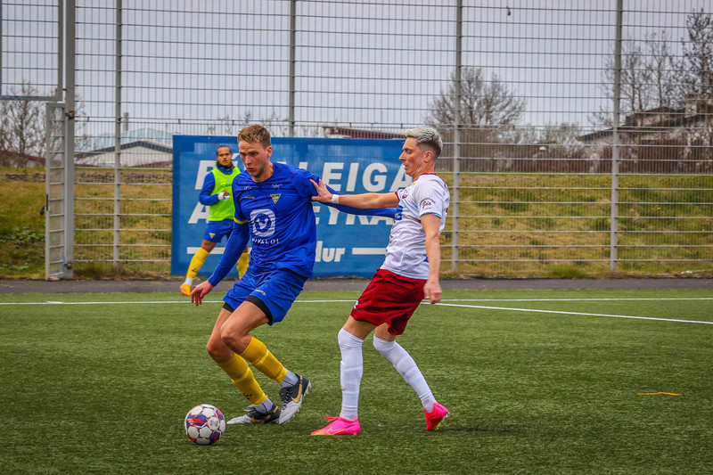 Myndaveisla: Grótta burstaði Leikni í fyrrakvöld