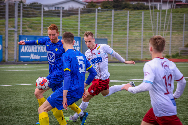 Myndaveisla: Grótta burstaði Leikni í fyrrakvöld