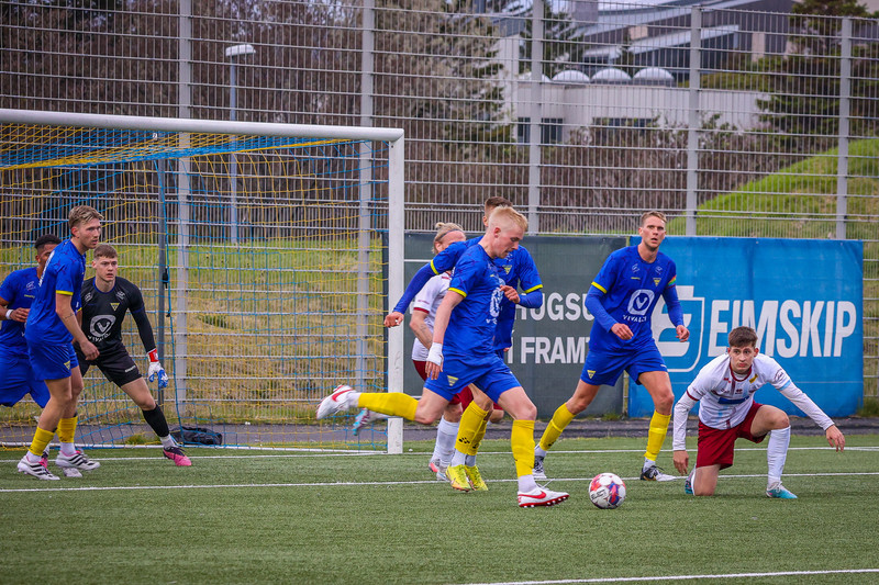 Myndaveisla: Grótta burstaði Leikni í fyrrakvöld