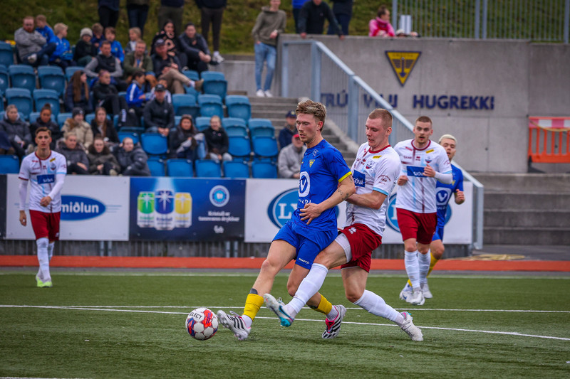 Myndaveisla: Grótta burstaði Leikni í fyrrakvöld