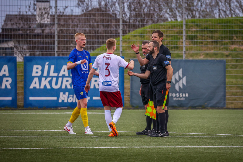 Myndaveisla: Grótta burstaði Leikni í fyrrakvöld