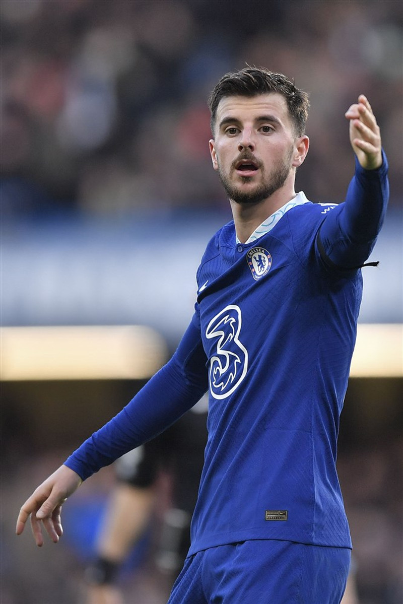 Mount hló að spurningu um Man Utd