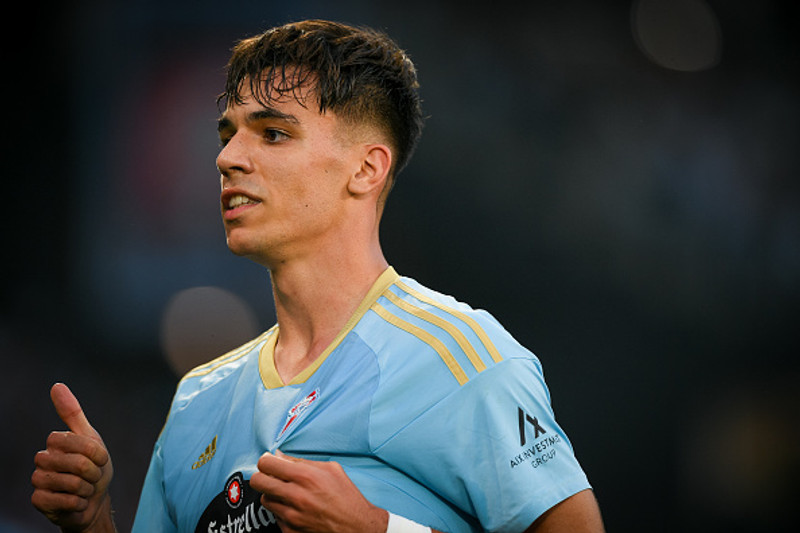 Gabri Veiga, miðjumaður Celta Vigo.