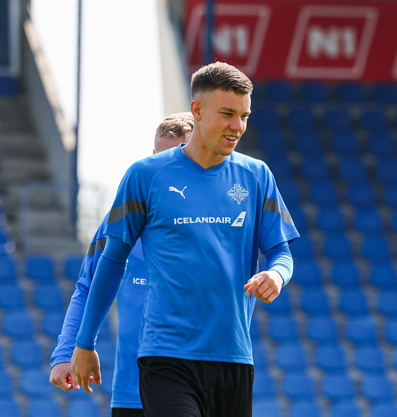 Andri Fannar Baldursson er á meðal þeirra sem fara með til Bandaríkjanna. Mjög spennandi leikmaður.