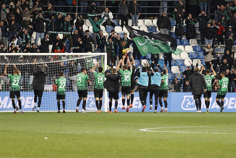 Veiddi fisk á heimavelli Sassuolo