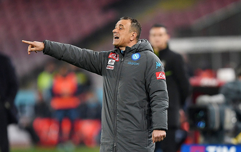 Napoli gæti ráðið landsliðsþjálfara Slóvakíu í dag