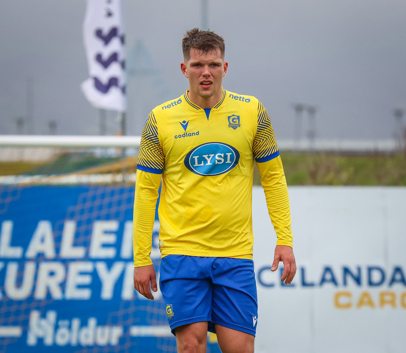 Viktor Guðberg er mættur frá Grindavík.