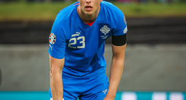 Byrjunarlið Íslands - Hörður Björgvin, Brynjólfur...