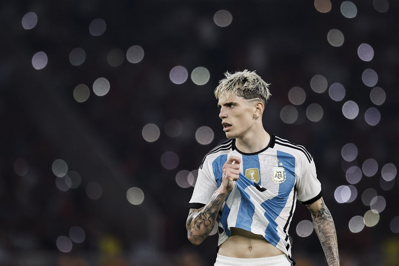 Garnacho og Di Maria í landsliðshópi Argentínu