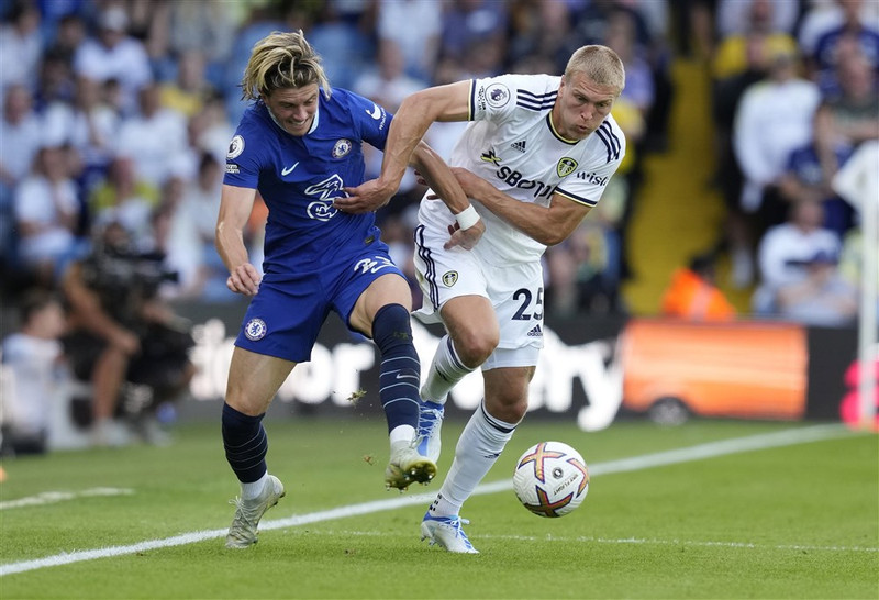 Rasmus Kristensen í leik með Leeds
