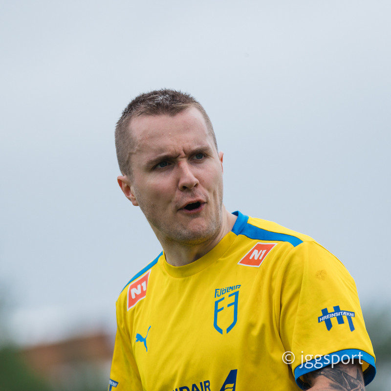 Reynir Haralds setur sigurmarkið í stórleiknum.