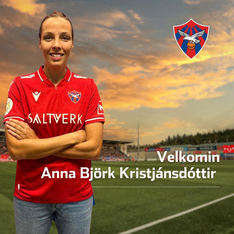 Anna Björk er komin í Valstreyjuna.