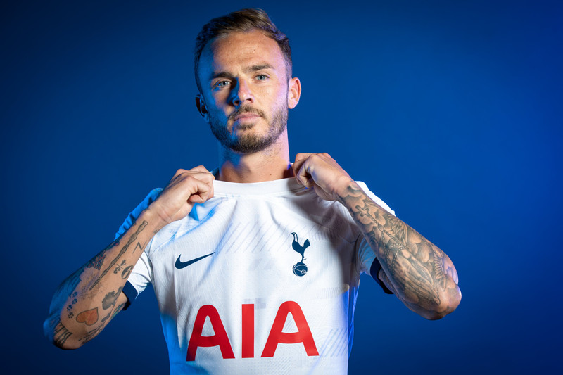James Maddison er mættur í treyju Tottenham