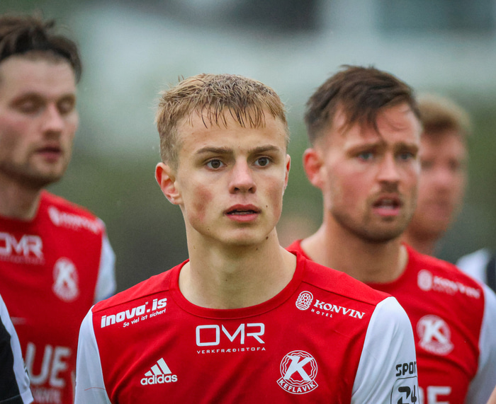 Ásgeir Páll gerði fyrsta mark Keflvíkinga