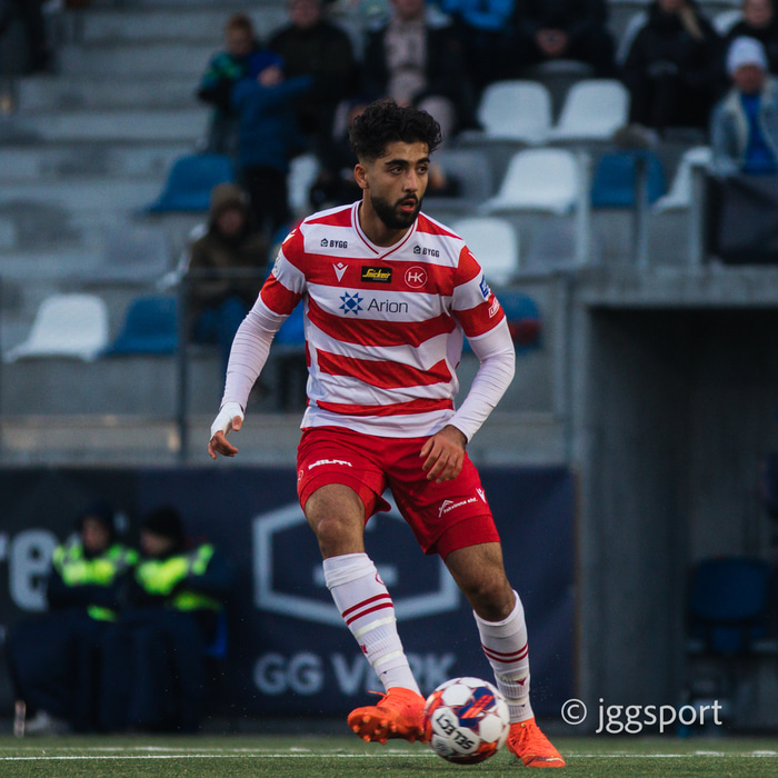 Ahmad Faqa í leik með HK