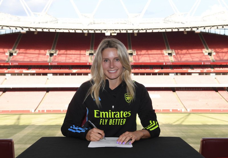 Cloe Lacasse leikur með Arsenal.